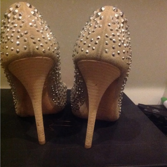 Giuseppe zanotti sparkly Cinderella heels 38 - Picture 3 of 5